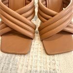 Abound  10 Pearl cross band flared chunky block heel sandal 3091 Photo 2