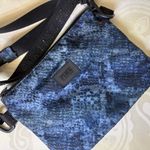 PINK - Victoria's Secret  Blue snakeskin print Crossbody Bag or belt bag Photo 14
