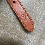 Vineyard Vines  Patchwork Silk Leather Buckle Belt  Women’s XS Preppy Coastal Photo 9