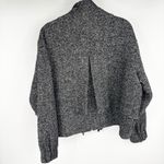 Apiece Apart  Selva Herringbone Crop Bomber Jacket
Size Large Black White Wool Photo 9