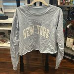 Brandy Melville John galt blue long sleeve graphic shirt Photo 0