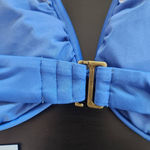 Blue Strapless Bikini Top Blue Swim Top NWT Size Medium Blue Andie Top Photo 4
