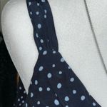 Loft  Blue Maxi Wrap Dress with Spaghetti Straps Photo 2