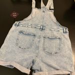 Ava & Viv  Light Blue Denim Jean short overalls NWT Photo 4