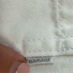 Garage Women's White Denim High-Rise Festival Shorts Size 3 Photo 4