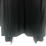 Chaus Y2K Liquid Knit Open Front Blouse Womens M Office Career Business Dressy Black Size M Photo 7