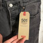 Levi's Levi’s 501 Gray Wash Crop Scallop Hem Jeans Photo 4