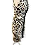 Sangria Black‎ and White Sleeveless Dress Sheath Career Cocktail Party Photo 3