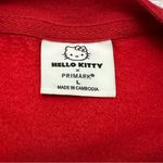 Hello Kitty  Red Crew Neck Sweater size L Photo 4