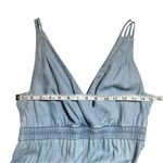 Anthropologie  Holding Horses Chambray Sleevless Denim Style Maxi Dress sz 4 Photo 5