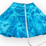 Vintage Studio West Blue Tie Dye Skirt Size Medium Boho Hippie Festival Photo 3