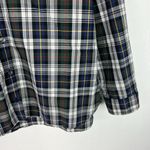 J.Crew  Shrunken Boy Shirt in Forest Plaid Buttondown Top Size 12 L1377 Photo 4