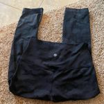 Lululemon Black Camo Leggings Size 6 23” Photo 0