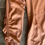 Columbia  long sleeve orange ribbed top Photo 3