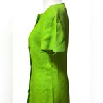 Vintage Valentino Boutique 70’s Green Midi Dress Size 10 Photo 11