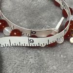 2pack Christmas Bracelets Beaded‎ Stretchable Red White New Handmade Gift Idea Photo 5