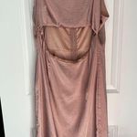 Wild Honey Pink Cut Out Spaghetti Strap Dress Size: L Photo 0