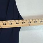 Eliza J Women Sz 8 Navy Blue Embellished Chiffon Gown Formal Elegant Chic Guest Photo 6