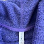 Ideology  Cowl Neck Active Pullover Sweater in Purple Women's XS Extra Small Photo 5