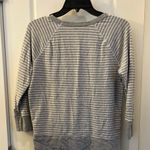 James Perse STRIPED PULLOVER SWEATSHIRT size 2 Photo 2