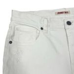 Johnny Was The Cropped Baby Boot Jeans Eyelet Pashmina White Boho Women's 28 Photo 6