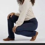 Betabrand  Dress Pant Yoga Pants Classic Straight size Mp Photo 2