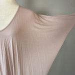 Barefoot Dreams Luxe Milk Jersey Womens Caftan Dress OS One Size Faded Rose Pink Photo 3
