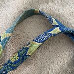Vera Bradley Blue and Green Floral Medium Bag Photo 3