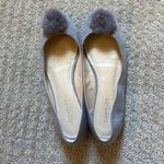 Charles by Charles David  Gray Suede Pom Pom Flats Photo 4