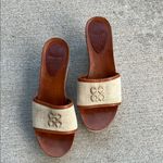 Coach  Jaci Open Toe Slide Wedges Photo 1