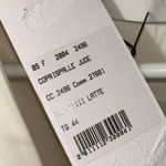 Christinaeffe Ivory Open Front Bolero Jacket(Size 44) White Photo 5