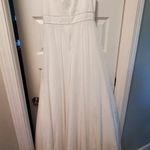 Ieena for Mac Duggal Wedding Dress.a22 White Size 8 Photo 1