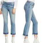 BLANK NYC NWT The Varick Kick Flare Rainbow Embroidered Button Fly Jeans Size 25 Photo 9