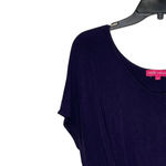 Simply Southern ‎ Womens Top Size Medium Navy Blue Long T-Shirt Style Photo 4