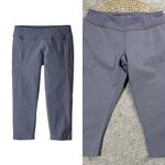 Patagonia Women’s Fina Rock Crops Leggings Pull On Outdoor Travel in Purple M Photo 1