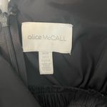 Alice McCALL Bon Bon Bow Cutout Playsuit Romper Black Satin Shoulder Ties sz. 2 Photo 9