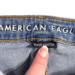 American Eagle  Womens Denim Blue Jeans Jeggings Super Hi Rise Super Stretch 8XS Photo 8