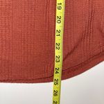 Maurice's 24/7 Burnt Orange Strappy Front Waffle Knit Top Photo 7