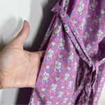 NEW Sea New York Sz XS Perry Border One Shoulder Dress Floral Lilac Purple Photo 5