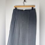 Paige  Size 6‎ Black Faint Stripe Wide Leg Dress Pants Photo 2