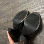 Frye Madeline Short Black Suede Leather Southwestern Heeled Ankle Bootie, sz 9 Photo 8