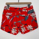 Athleta Hudson Boardshort 3" Floral Swim Shorts Tropical Size 4 Photo 1