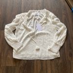 MISA Los Angeles Siena Top in Pearl Clip Dot Photo 1