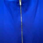 Lulus  blue midi dress with slit size large Photo 4