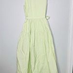 3.1 PHILLIP LIM X RTR Pale Yellow Sleeveless Belted Midi Dress Size 4 Photo 3