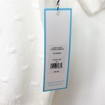 Draper James NWT White Cream  Short Sleeve Popcorn Sweater XXL Photo 3