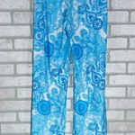 Jude Connally Trixie Wide Leg Vibrant Blue Paisley Pants Size XS Photo 4