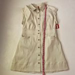 Spanx Twill Utility Dress in Eggshell Beige Women’s XL – NWT (Minor Marks) Photo 7