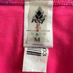 REEF  Pink Multicolor Print Bikini Swim Bottom, M Photo 3