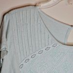 Wonderly  Mint Green 2X Cottagecore Peplum Top Photo 3